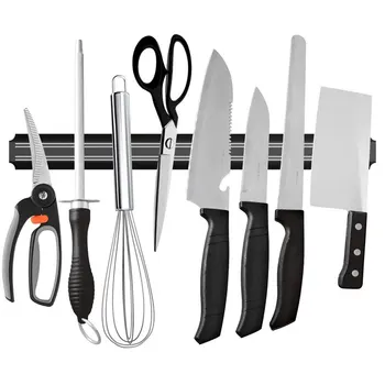 Küche Wand montiert magnetische Messer Halter Hardware Werkzeuge saugfähige einfache multifunktionale Regal