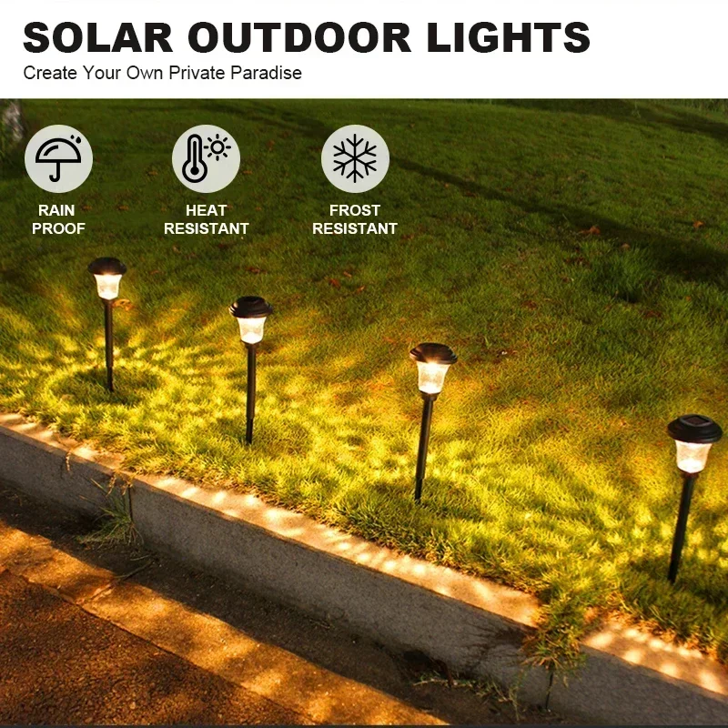 Solarleuchte im Freien, neue Gartenlampen, angetrieben – Bild 6
