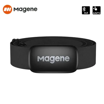 Magene Mover H64 Herzfrequenzsensor Dual Mode ANT Bluetooth mit Brustgurt Fahrradcomputer Fahrrad für Wahoo