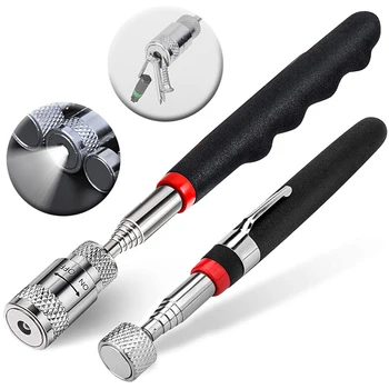 Ausziehbarer Pickup-Stab, magnetischer Picker, tragbarer Mini-Teleskop-Magnetmagnetstift zum Aufnehmen