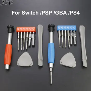 JCD Schraubendreher-satz Demontage Öffnung Werkzeug Kit Reparatur Teile Für Schalter GBA SP Neue 3DS XL PSP