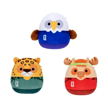 20cm WM USA-Kanada-Mexiko Maskottchen Plüschtier, gleiches Plüschtier, kann als Heimkissen verwendet werden