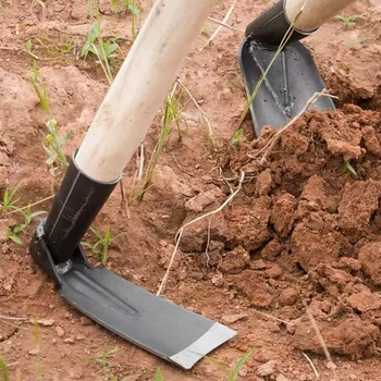 Langlebige Gartenschuhe für den Haushalt, Outdoor-Landwirtschaftswerkzeuge, Schmieden, Jäten, Hacke zum Graben
