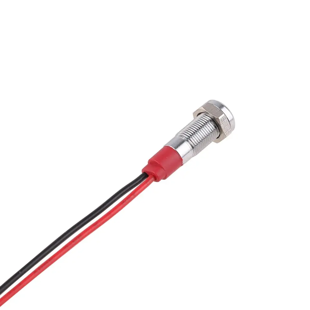 LED Metall Kontroll leuchte 6mm wasserdichte Leistungs signal – Bild 5