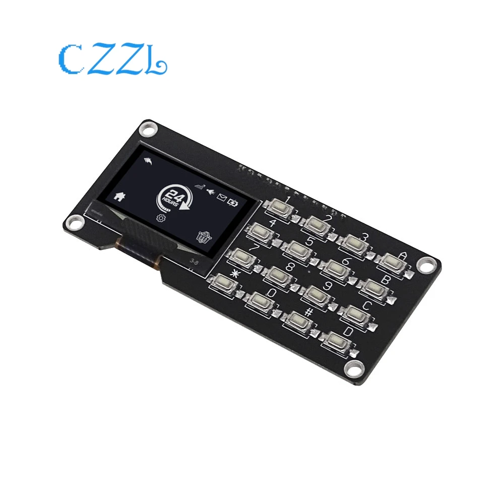 0,96 Zoll/1,3 Zoll weißer SSD1315-Treiber IIC+Taste – Bild 4