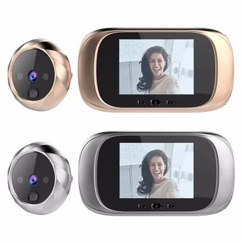 2,8 Zoll Video Türklingel Gucklochkamera 90 Grad Türklingel Bewegungserkennung Auge Digitale LCD