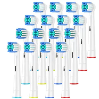 Zahnbürstenkopf kompatibel mit Oral b Braun elektrische Zahnbürste, präzise Ersatzbürstenköpfe für Pro Smart