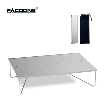 Ultraleichter Mini-Außentisch, faltbarer Campingtisch aus Aluminiumlegierung für Reisen, Picknick, Grillen