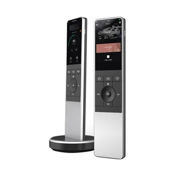 WLAN-Smart-Fernbedienung HD-Touchscreen Kabellose Ladestation Sprachsteuerung für Smart-Home-Geräte