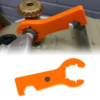 Wohnmobil Caravan RV Gas Flasche Schlüssel 2in1 Magnet Gas Schlüssel Werkzeuge RV Camper Grill Auto Zubehör