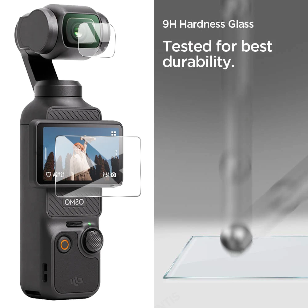 Kameraobjektiv + Bildschirm aus gehärtetem Glas für DJI – Bild 2