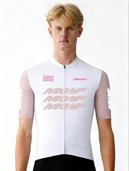 Sommer Herren Kurzarm-Radtrikot Team Individuelles Logo Atmungsaktiv Schnelltrocknend Feuchtigkeitsableitend