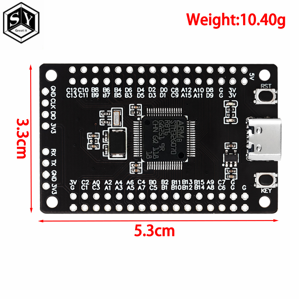 STM32G070RBT6 Entwicklungsboard Kleines System-Kernboard – Bild 2