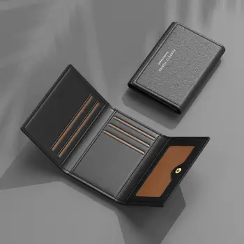 Geldbörse, leichte Herren-Bifold-Geldbörse, kompakte Geldbörse, minimalistischer Kartenhalter mit mehreren