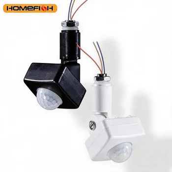 LED-Bewegungssensor, 220 V, 110 V, automatischer PIR-Infrarot-Detektor, 180 Grad drehbar, für den