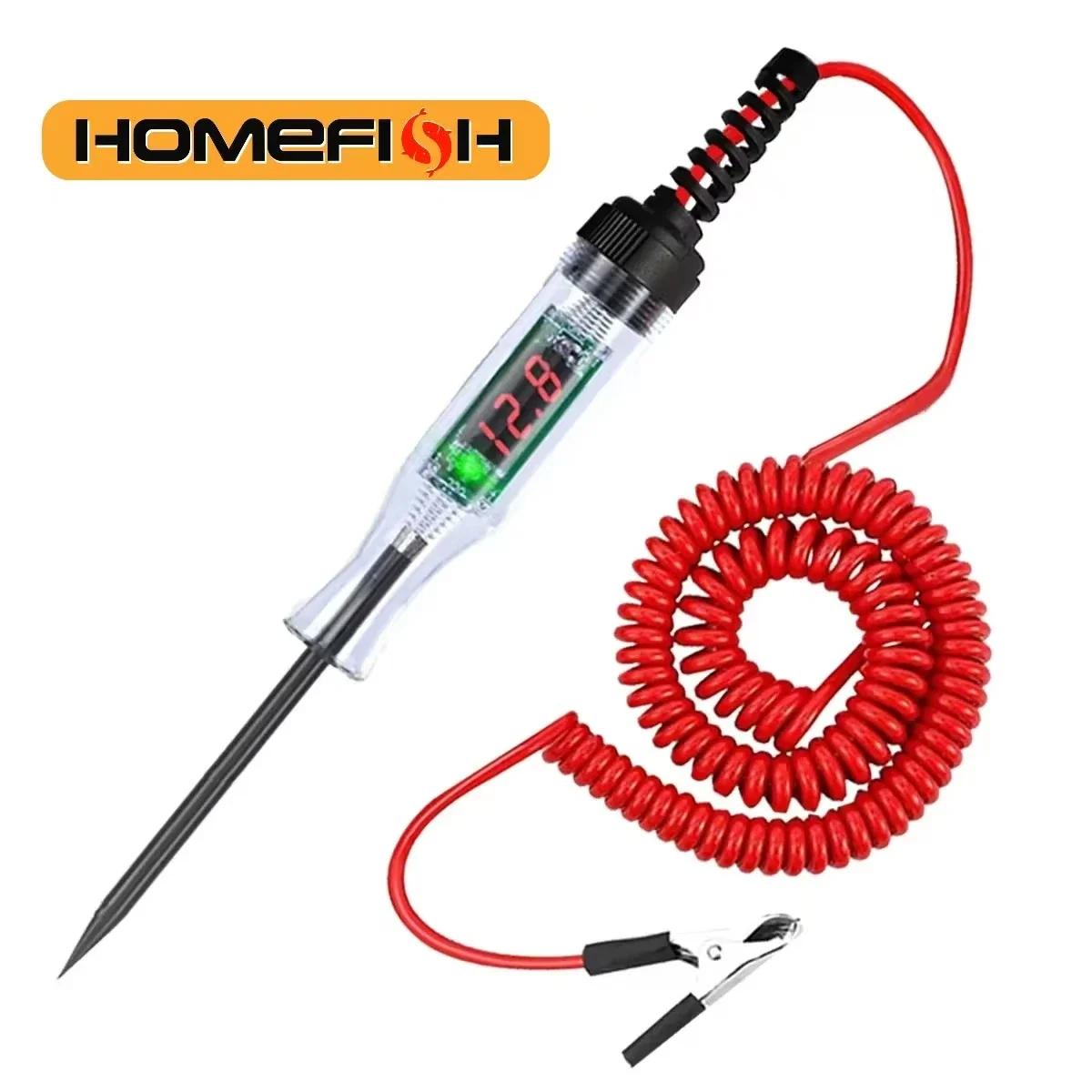 6V 12V 24V Auto-LKW-Spannungsprüfstift, 5V-90V Digitaler – Bild 2