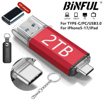 512G USB-Flash-Laufwerk Photostick High-Speed-Sticks Externer Speicher Pen Drive für Telefon iPhone Android PC
