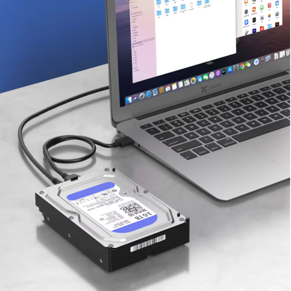 USB 3.0 zu SATA 3 Adapterkabel 2,5" 3,5" Externer – Bild 2