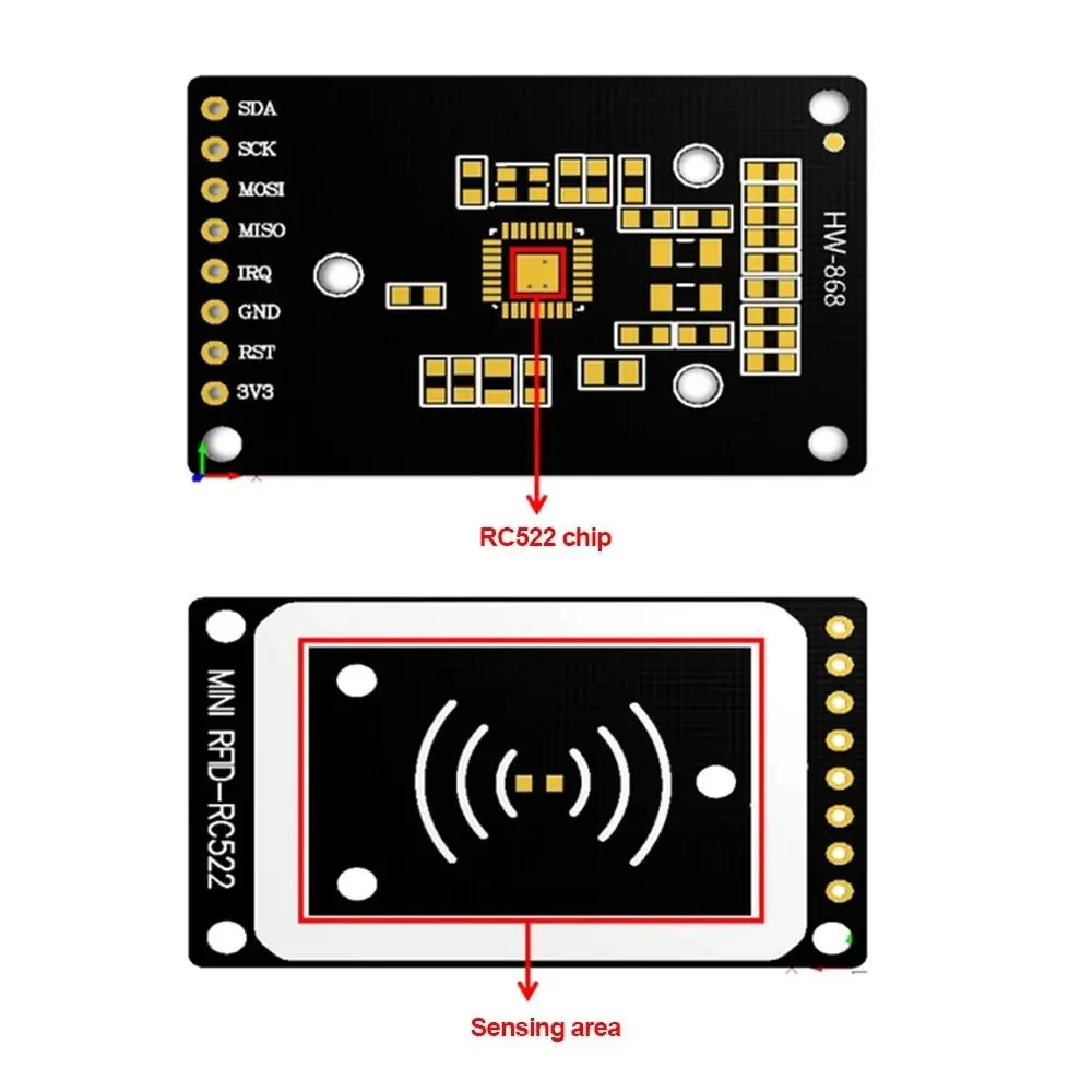13,56MHz Frequenz RFID-Modul SPI-Schnittstelle Kompaktes – Bild 2