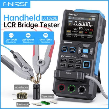 FNIRSI LC1020E Hochpräzise digitale Brücke LCR ESR Tester Widerstand Kapazität Induktivität Elektronische