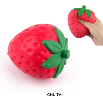Super Jumbo Erdbeere Squishi Creme duftender Squishy Langsam steigendes Antistress-Spielzeug Kinder Erwachsene