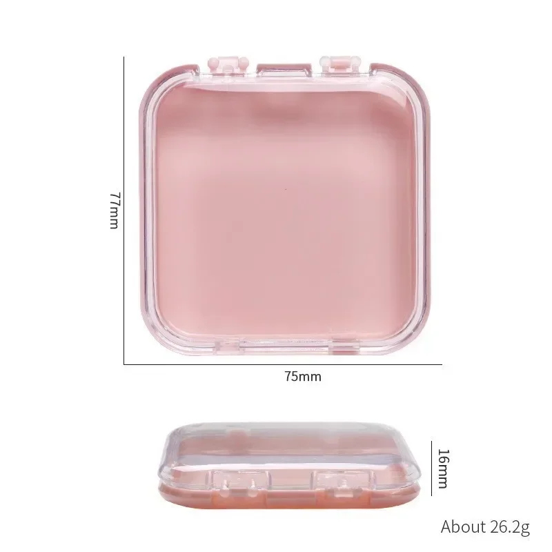 20/10 Stück leere Nagelboxen zum Verpacken, quadratische Form – Bild 6