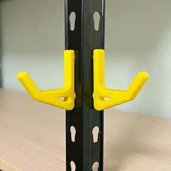 Universalhaken für Regale mit 10,3 mm Lochabstand, Aufbewahrungshaken, Garagen-Hilfshaken, Regalbeschläge