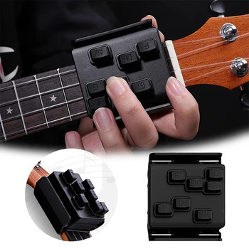 Ukulele-Akkord-Drückhilfe für Anfänger - Einfaches Akkord-Lern-Kit - Ukulele-Zubehör zur Akkordhilfe