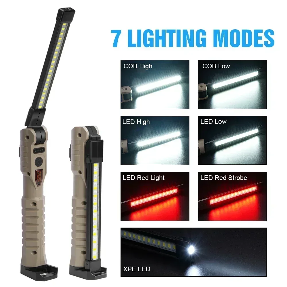 Zusammenklappbare COB XPE LED-Arbeitsleuchte – Bild 4