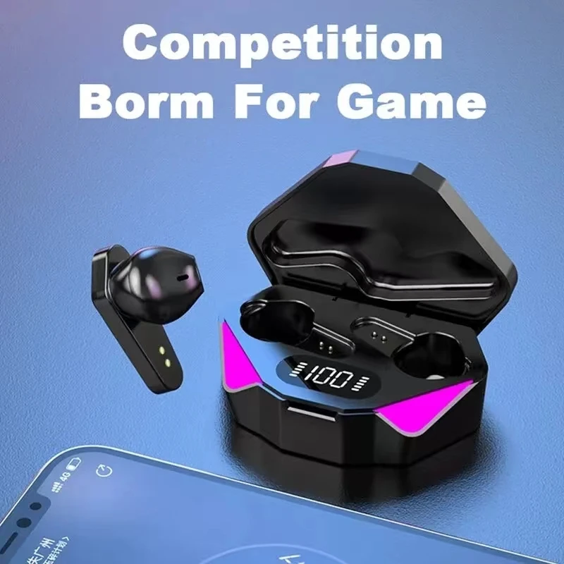 TWS Drahtloses Bluetooth-Headset, LED-Display, Gamer-Ohrhörer – Bild 4
