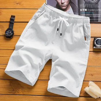 Sommer Männer Große Größe Casual Shorts Strand Hosen Laufen Sport Gerade Kurze Hosen Männliche Dünne Sweatpant