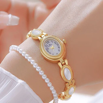 Frauen Armbanduhren Luxus Marke Elegante Mode Damen Handgelenk Uhren Für Weibliche Uhr Oval Geschenk Dropship