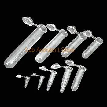Labor 0.1/0.2/0.5/1.5/2/5//15ml Kunststoff-Zentrifugen röhrchen ep Pipette/pcr Röhrchen Mikrobiologie Schul
