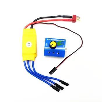 DC 12V 30A Hochleistungs-Geschwindigkeitsregler für bürstenlosen Motoren 3-Phasen-Regler