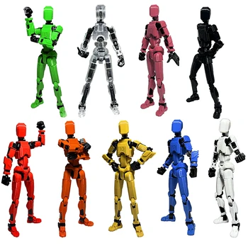 Mehr gelenkiger beweglicher Formteil roboter 4. 0 3D-gedruckter Mannequin-Dummy 13 Action figuren Spielzeug