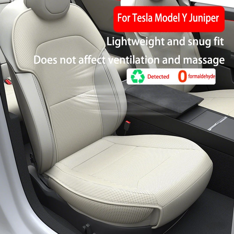 Für Tesla Model Y YL Juniper25+ PU-Sitzkissen mit Belüftung – Bild 4