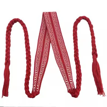 Kampfsport Tai Chi Tanzen Traditioneller Taillenschutz Übungs-Trainingsgürtel 235 cm