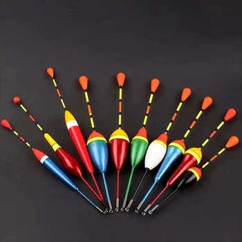 Förderung Angeln Schwimmt Set Mix Größe Farbe Schaum Float Boje Bobber für Angeln Zubehör Angeln (10 Stück)