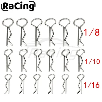 20/50 1/8 1/10 1/12 1/14 1/16 1/18 RC Auto Karosserie R Clips Karosserie Pin Metall Körper Shell Clip Pin