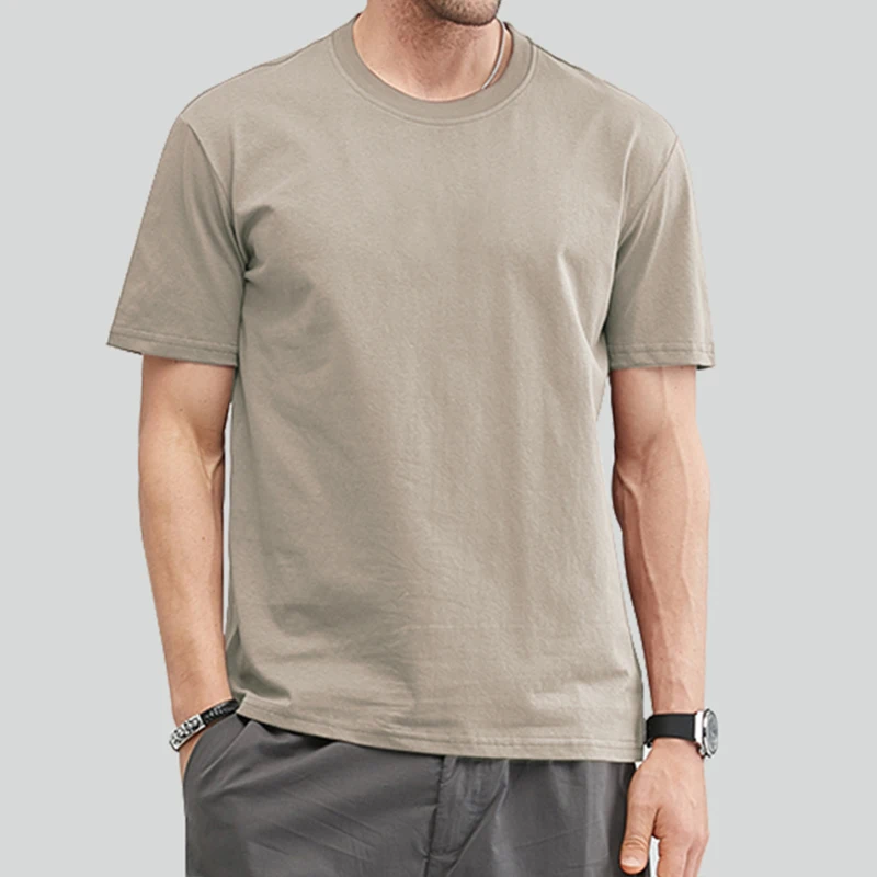 Gute Qualität T-Shirts Männer Sommer Verkauf Baumwolle – Bild 3