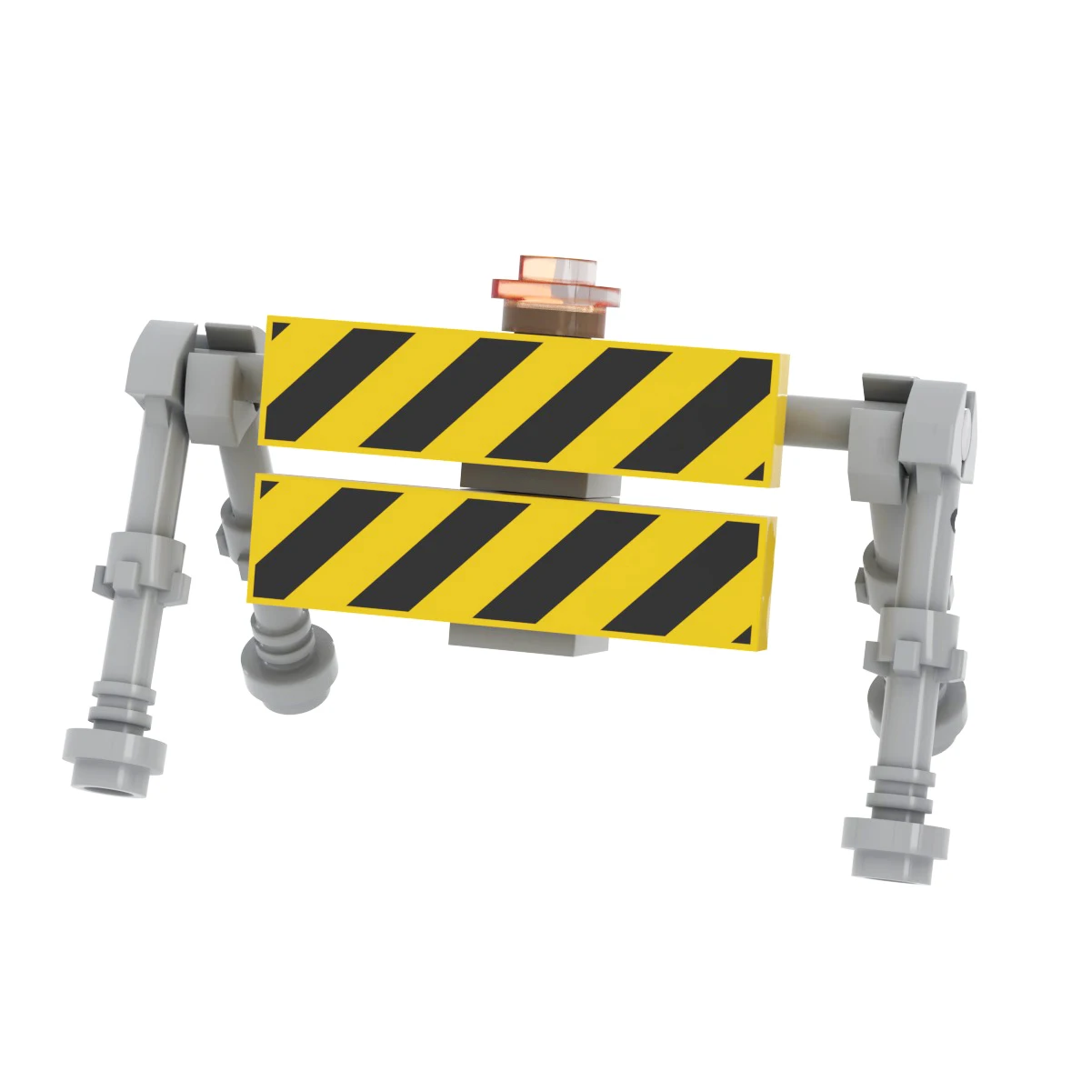 Mechanische Straßensperre Baukasten-Set mit Ampel