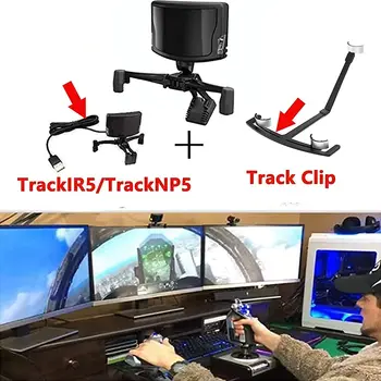 Drahtloser IR-Kopf für Tracker/TrackClip TrackIR 5 Trackir5 PC Flight Race Simulator TrackNPClip