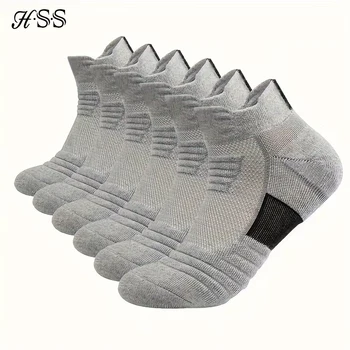 HSS 6/3/1 Paar neue Männer Sport Laufen Fitness Flug kurze Röhre Socken Damen Handtuch unten Basketball Socken