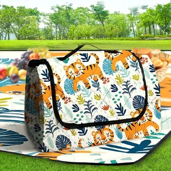 Baby Spielen Matte Faltbare Baby Aktivität Matte Strand Matte Outdoor Baby Wasserdichte Picknick Decke