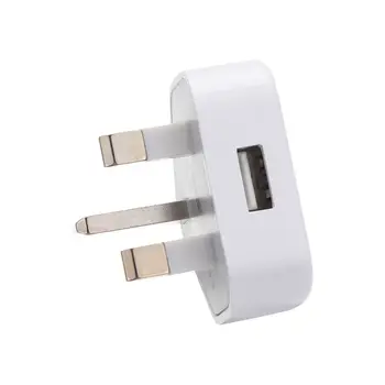 Büro 1 Port USB 5V 1a 3 Pin Wand ladegerät UK Stecker USB Ladegerät Netzteil