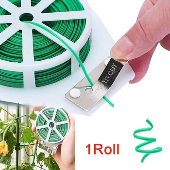 Garten Twist Krawatten Multifunktionale Umreifung Anlage Klettern Wiederverwendbare Selbstschneidende Eisen