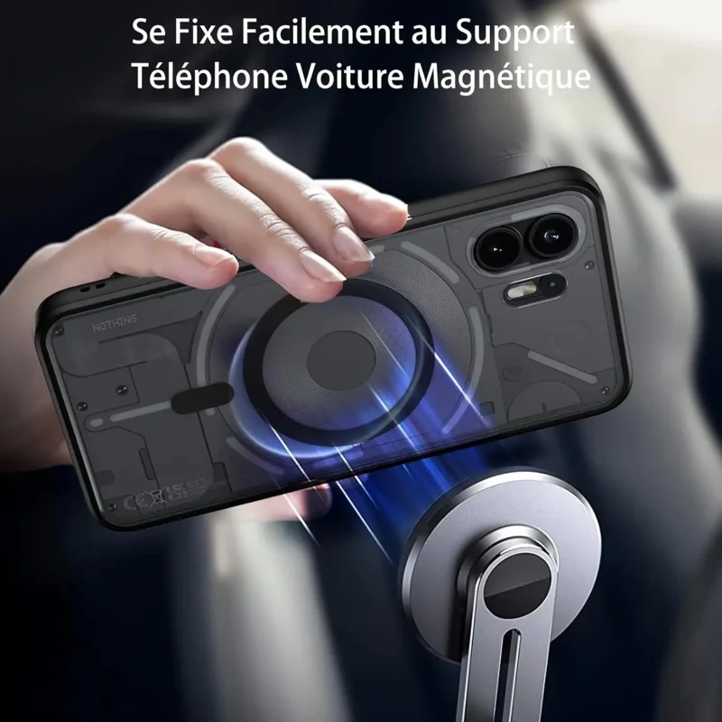 For Nothing Phone 2. Robuste Schutzhülle, TPU-Aufnahme aus – Bild 2