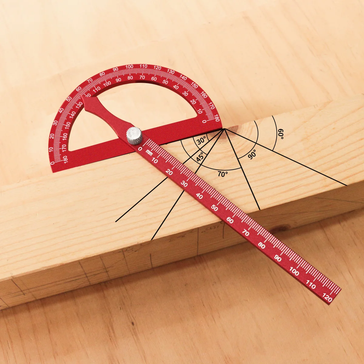 Winkelmesser-Winkelmesser aus Aluminiumlegierung – Bild 4