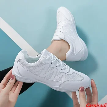 Leichte Cheerleading-Tanzschuhe für Mädchen und Jungen Sommer-Trainings-Fitness-Sneaker