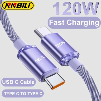 USB-C Kabel 120 W, USB-A auf USB-C, Schnellladen und Daten